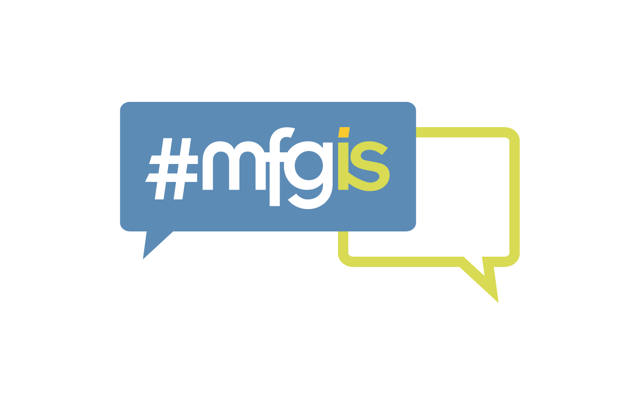 #MFGis Logo with white background