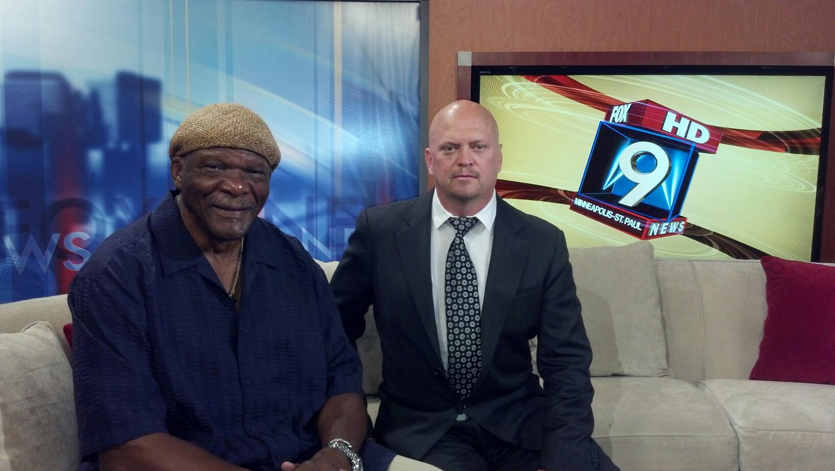 Carl Eller and David Gergen on Fox TV