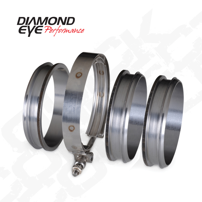 Diamond Eye Performance Quick-Connect Coupler Exhaust Clamps
