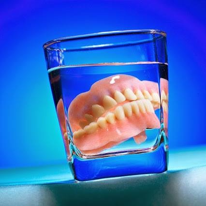 No One Should Die with Their Teeth In a Glass.