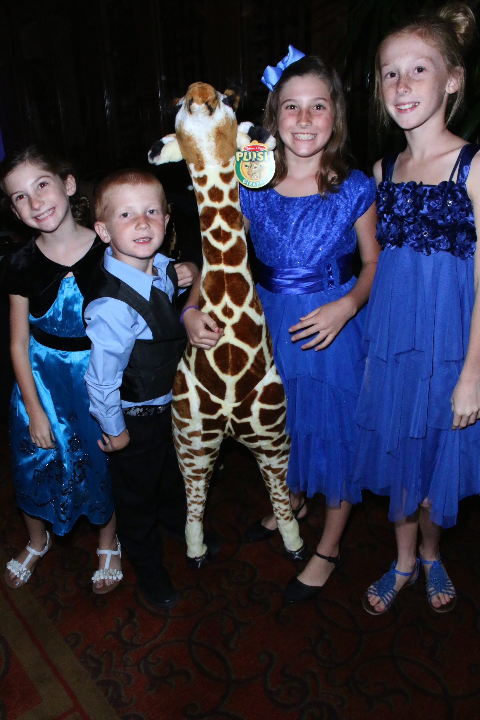 The Martin Children - Brooke, Eli, Zoe, and Sydney Martin - Photo by Bob Delgadillo