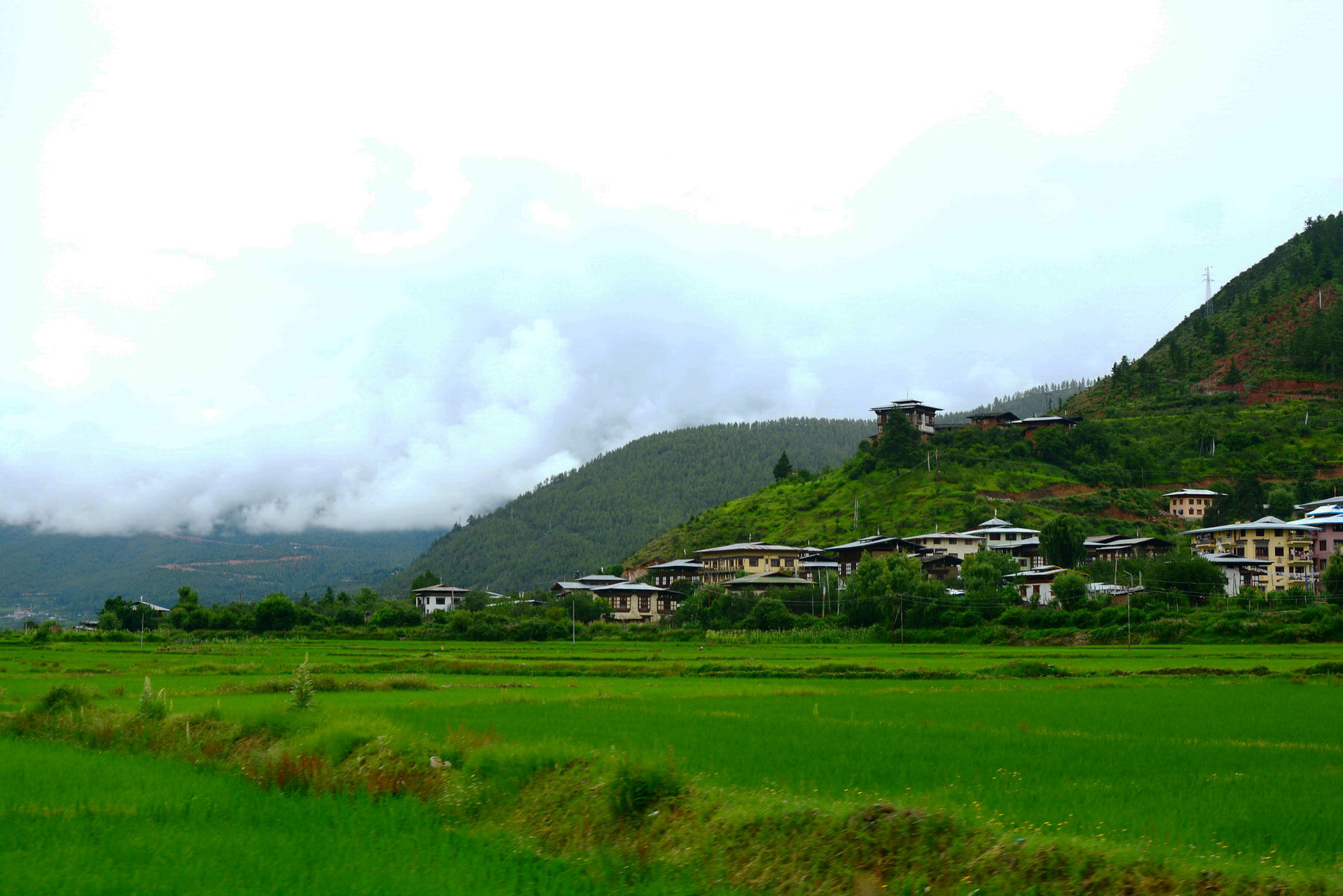 Scenery of Thimphu Bhutan