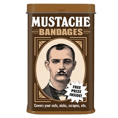 Mustache Bandages from Stupid.com