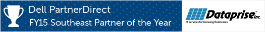 Dell & Dataprise Partner of the Year banner