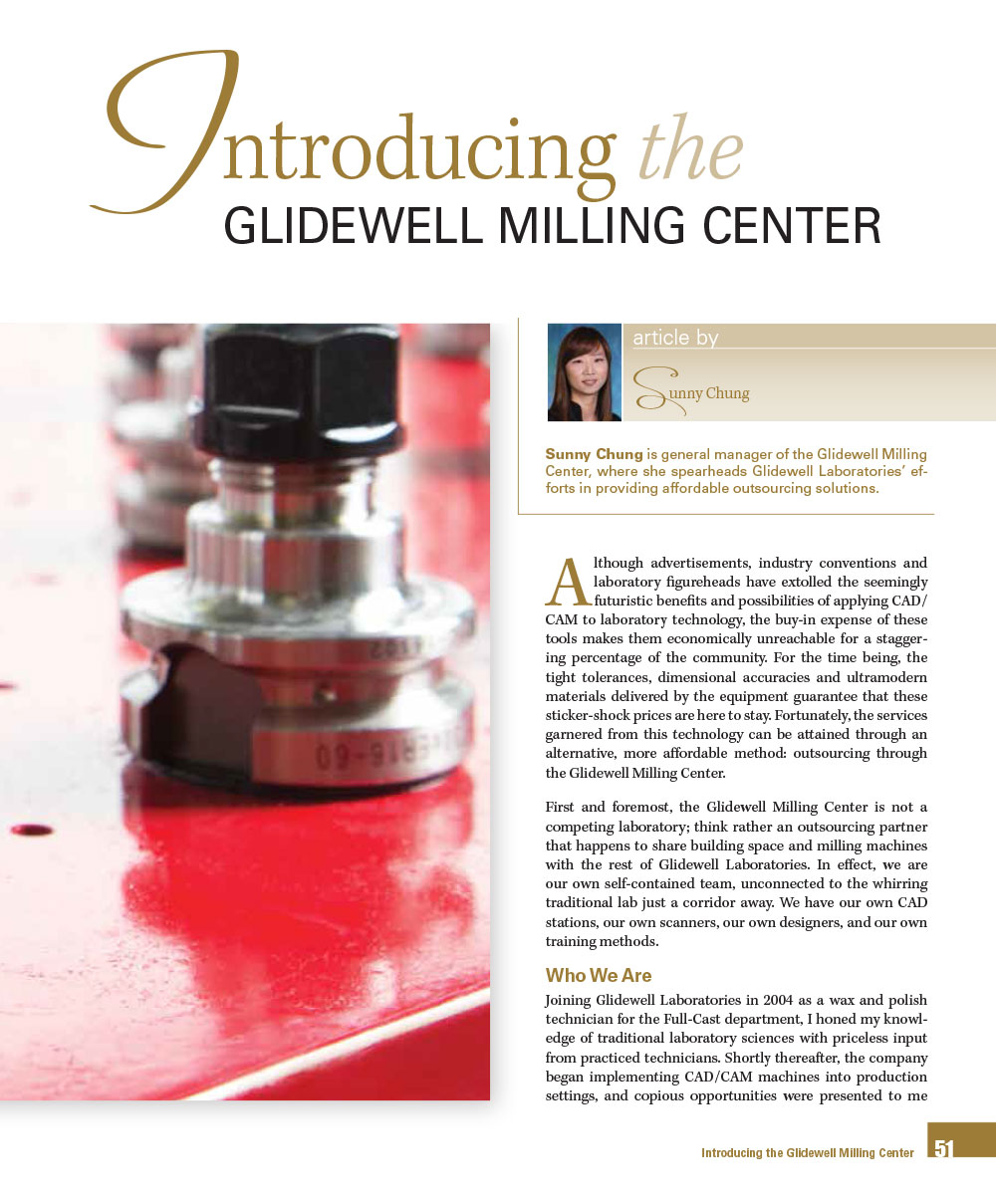 Introducing the Glidewell Milling Center