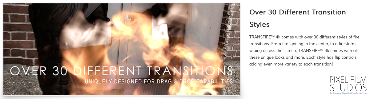 TransFire 4K Transitions for Final Cut Pro X