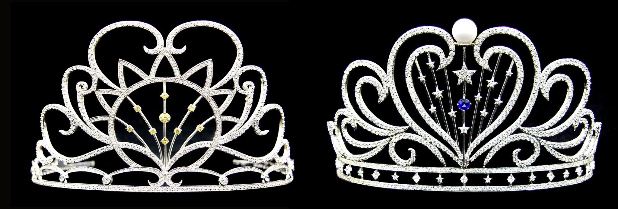 The Miss California USA Legacy Crowns by Peter Young of INTA Gems & Diamonds