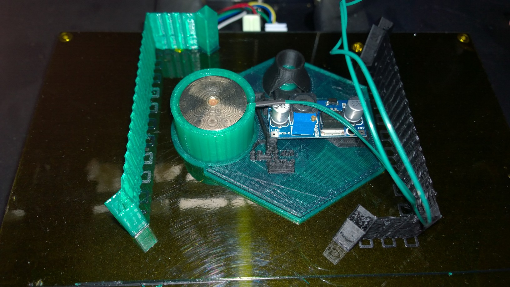 Functionalize Electronically Conductive 3D Printed Circuit Board