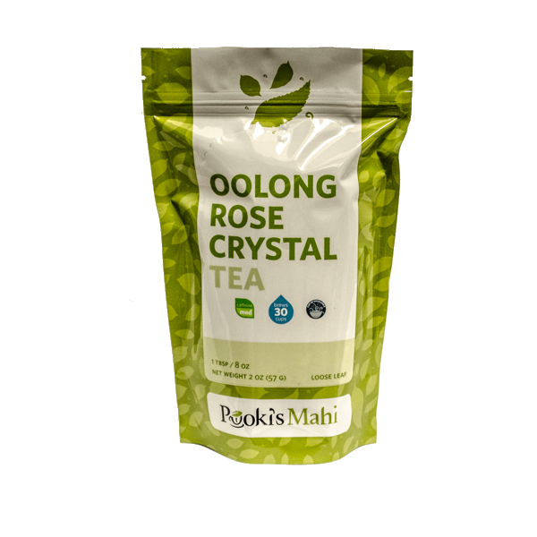 Pooki's Mahi's Oolong Rose Crystal Tea Fusion