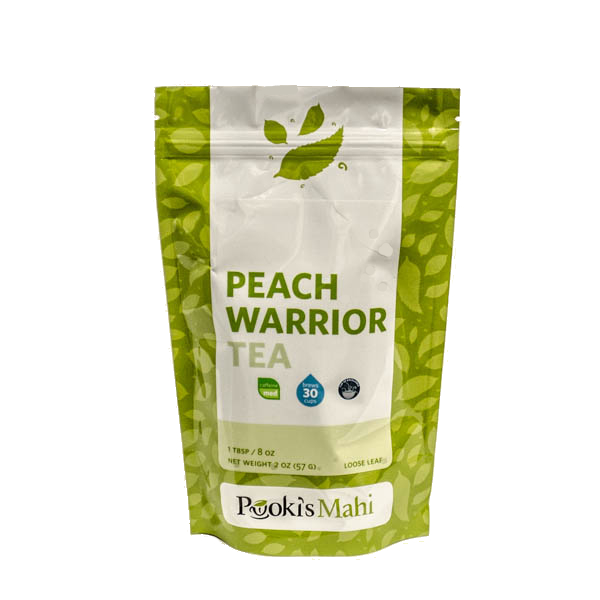 Pooki's Mahi's Peach Warrior Oolong Tea Fusions