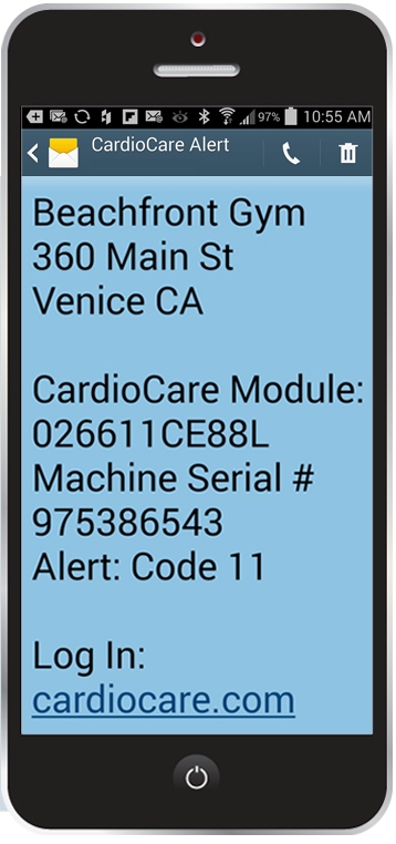 CardioCare Text Alert