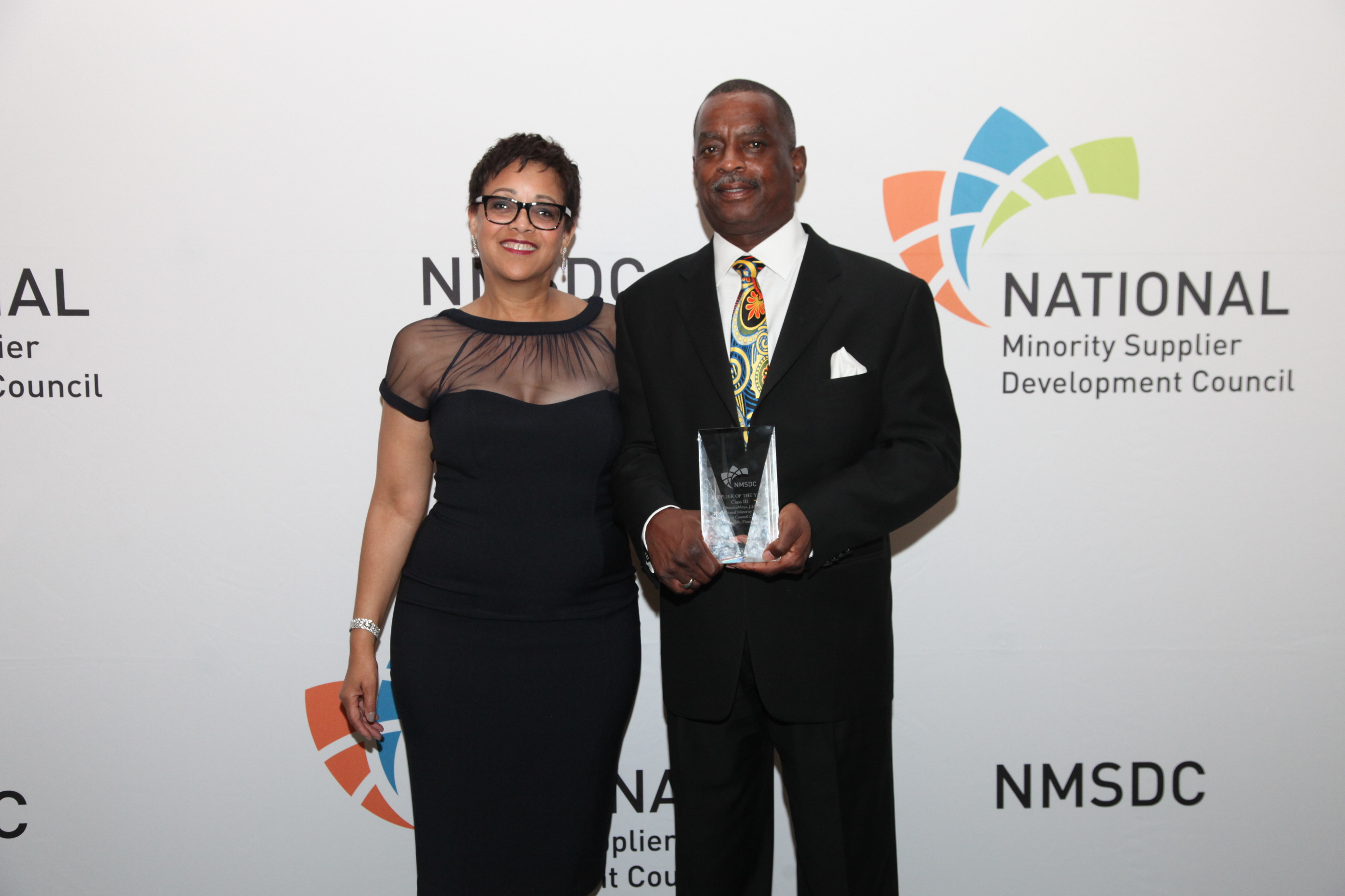 Chemico President and CEO, Leon Richardson, and NMSDC President, Joset Wright-Lacy