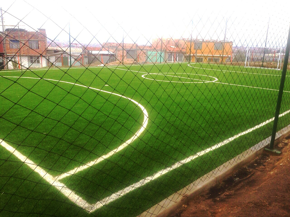 New synthetic turf pitch from Act Global and PSport Systems at Tiempo de Juego youth non-profit