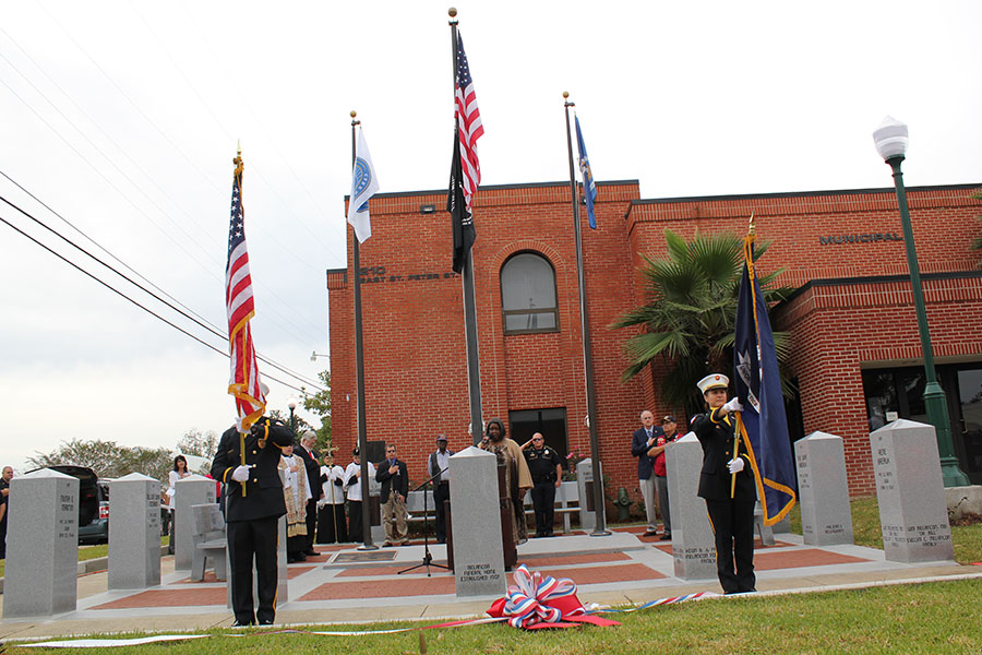 Carencro Veterans Memorial Dedication Ceremony Honors Hometown Heroes