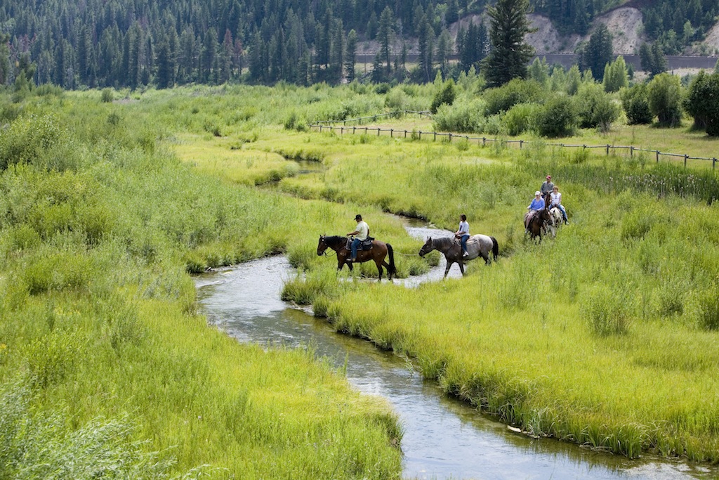 Horseback Riding at Snake River Sporting Club