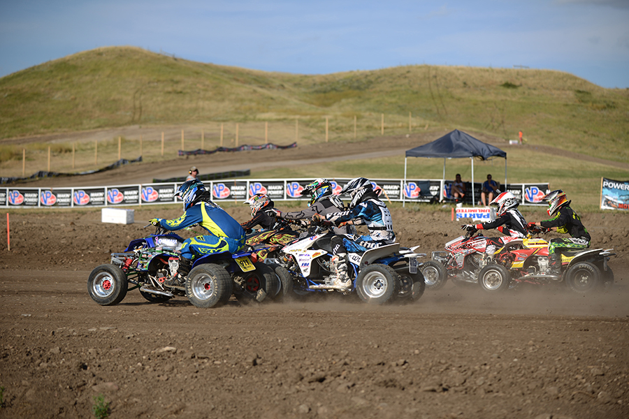 Extreme Dirt Track racers compete last August on the Buffalo Chip's PowerSports Complex track. The track was named "Track of the Year" by the racers and track officials.