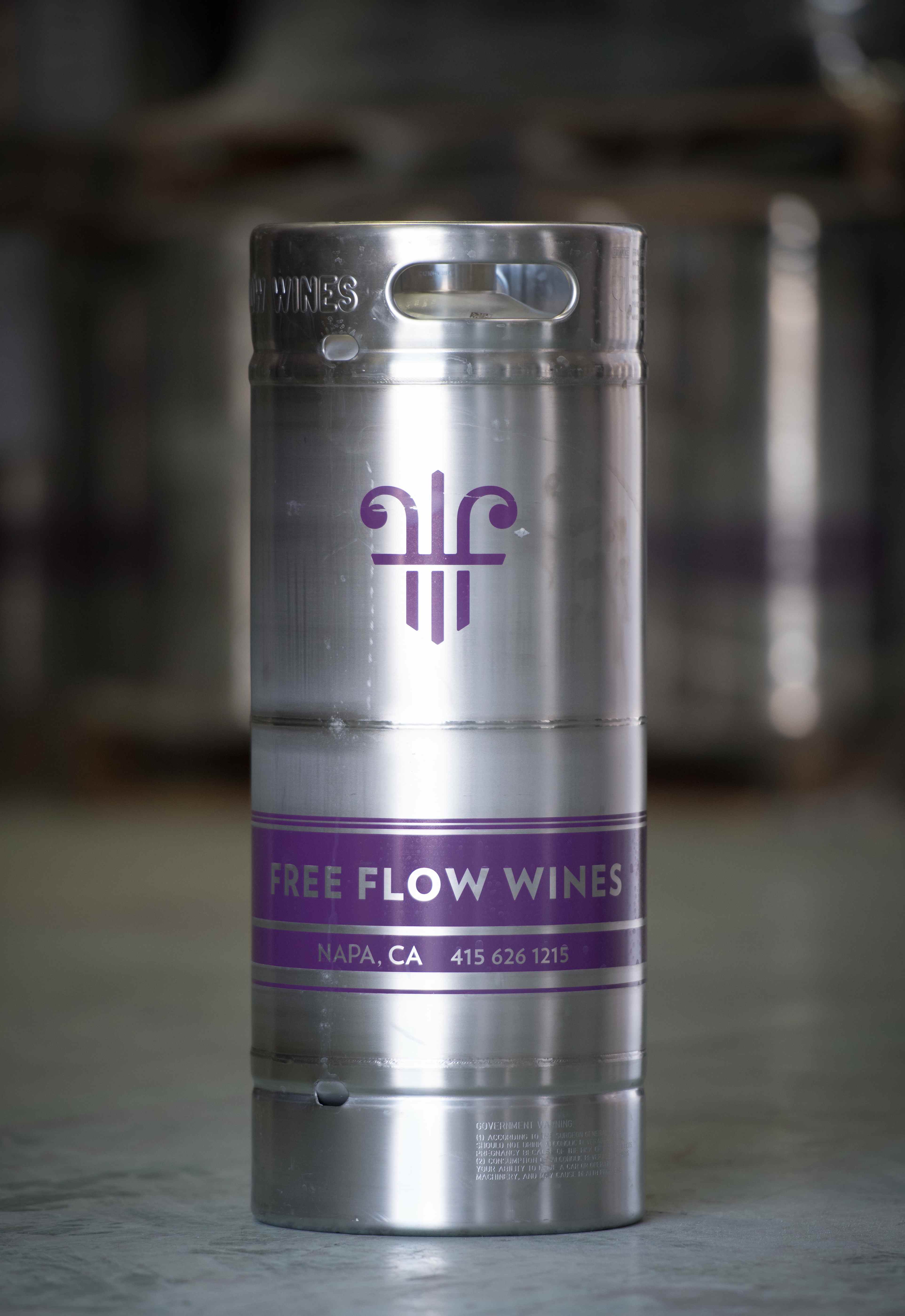 Over the 20-year life of a Free Flow stainless steel keg, the carbon footprint of the same amount of wine poured from bottles is reduced by 96%.