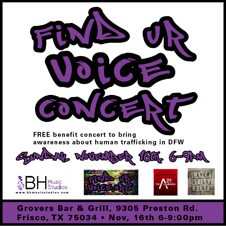 FindUrVoice - Flyer