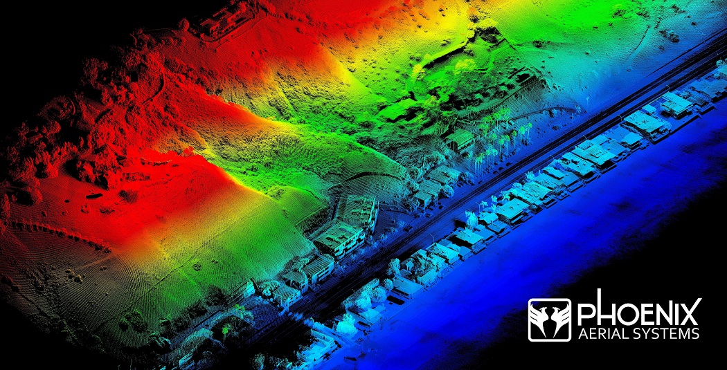 The Malibu coastline,captured by Phoenix Arial Systems using Velodyne's HDL-32E sensor