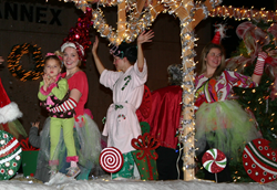 Floats wind their way through downtown Athens each year during the annual lighted Christmas Parade. The Christmas Parade will take place at 6:30 p.m. on December 6 in downtown Athens.