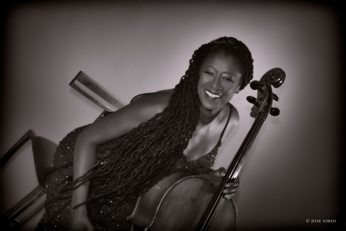Cellist, composer, and arranger Akua Dixon.