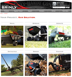 Brinly.com Project-Based Navigation