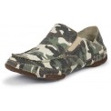 Tony Lama Twin Gore Canvas Slip On Shoe in Camo