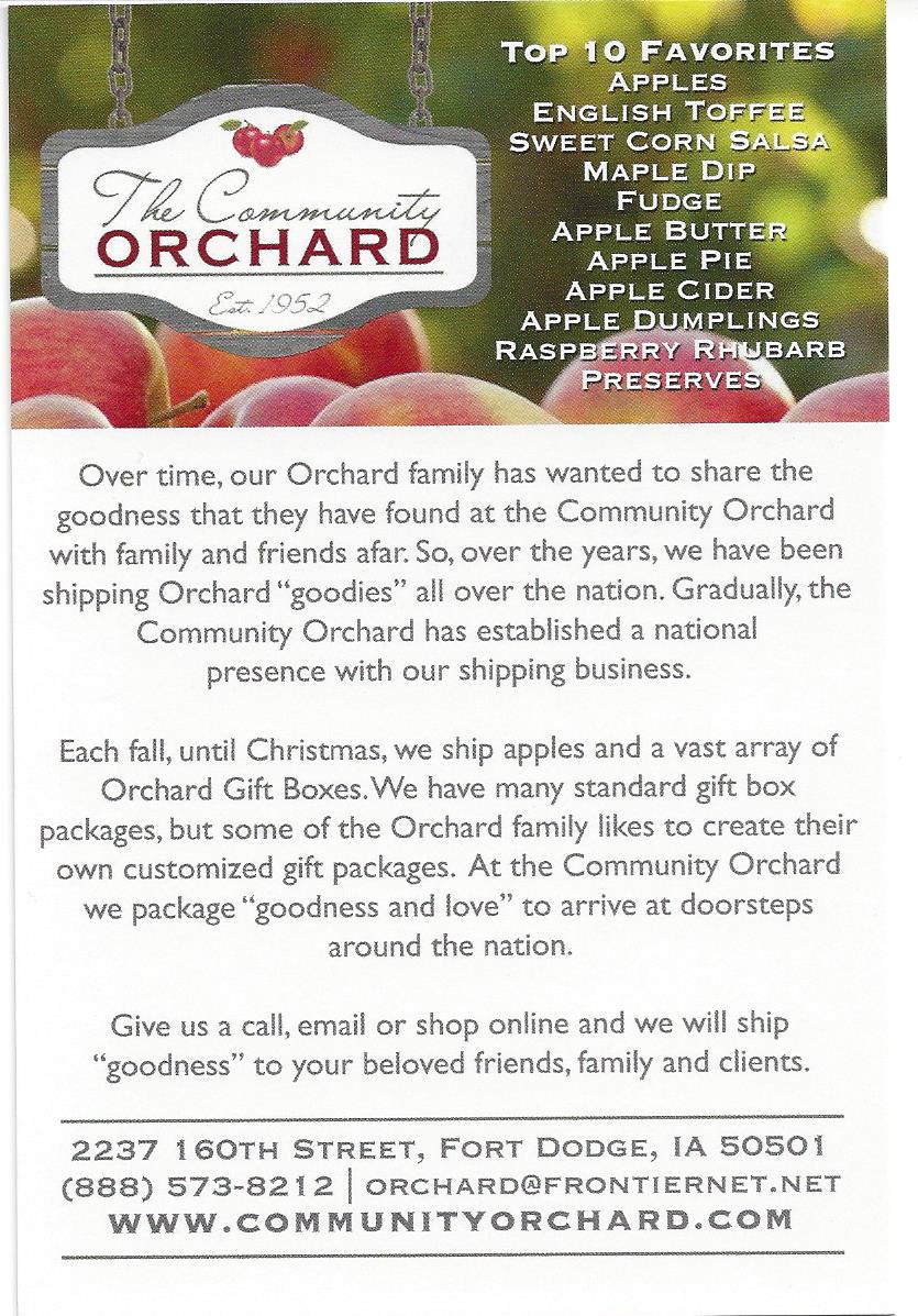 2014 Community Orchard Gift Boxes