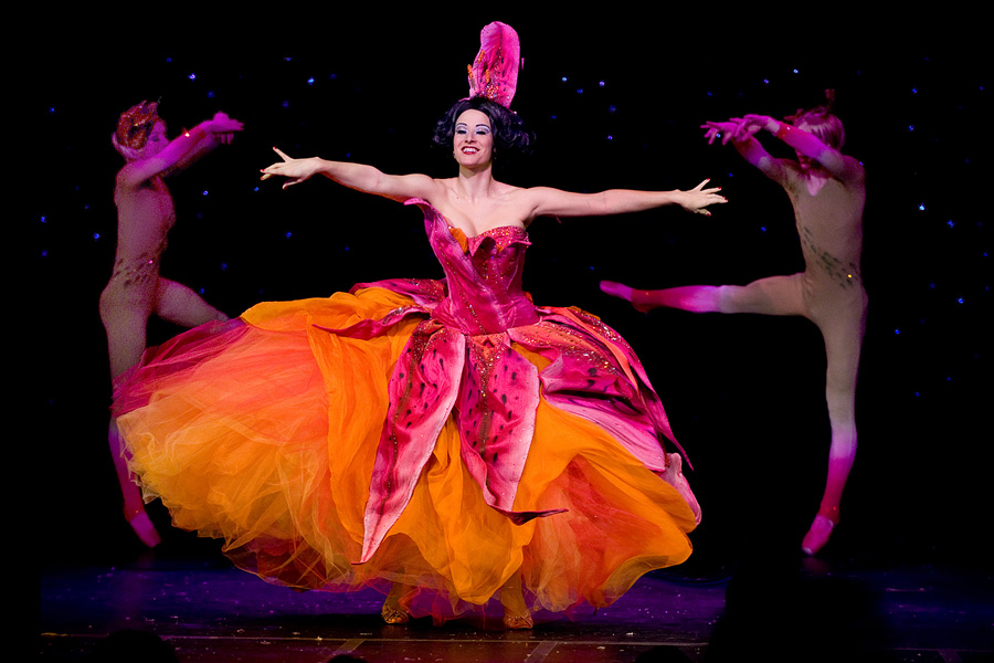 Lily Verlaine in "Land of the Sweets" - photo by Michael Doucette.