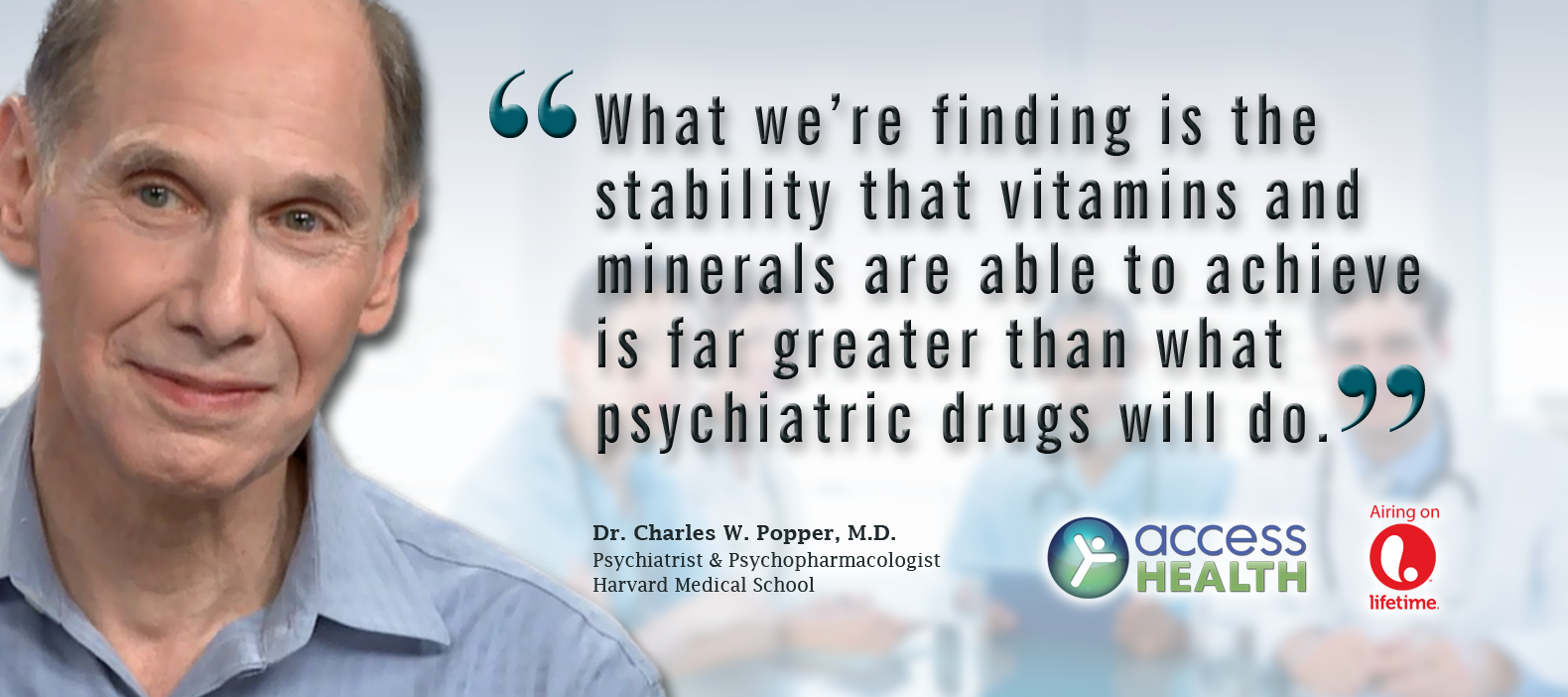 Dr. Charles Popper, M.D. Harvard Medical School