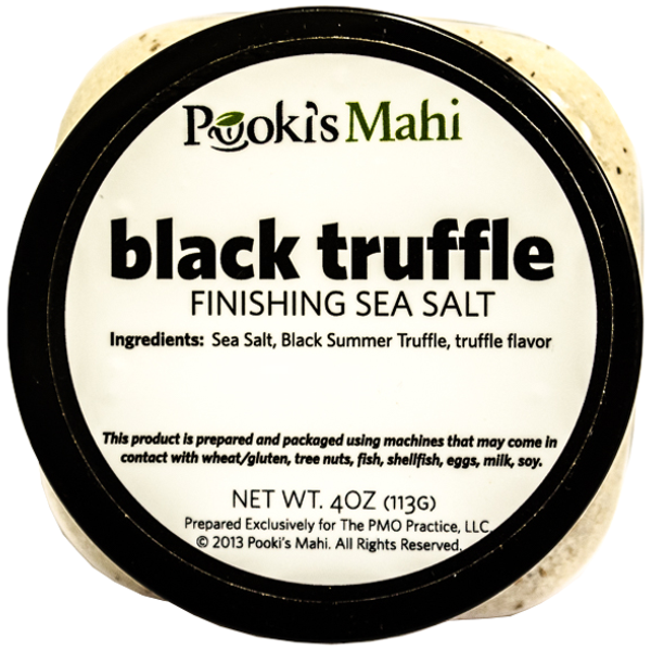 Pooki's Mahi's Black Truffle Salt