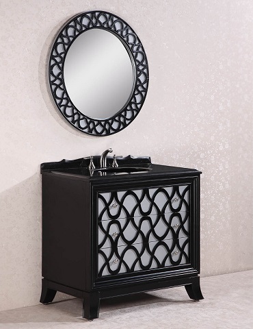 Legion Furniture 38" Solid Wood Bathroom Vanity WH2838