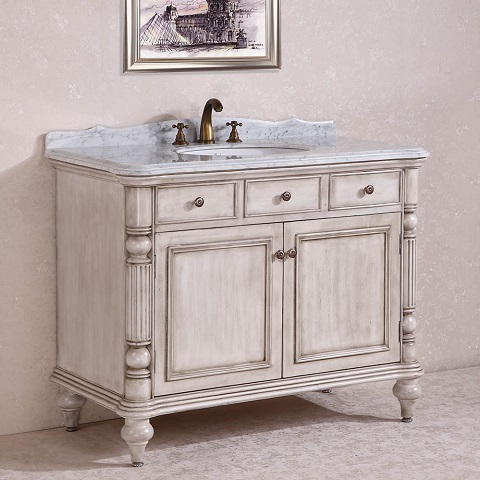 Legion Furniture 47" Solid Wood Bathroom Vanity WH2747