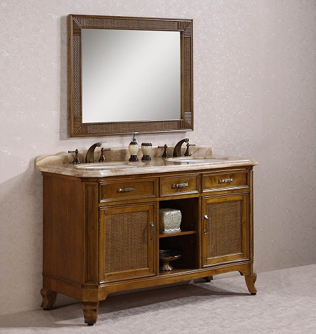 Legion Furniture 60" Solid Wood Bathroom Vanity WH3660