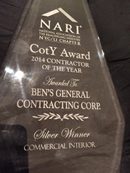 Voted 2014 Contractor Of The Year Long Island and NY