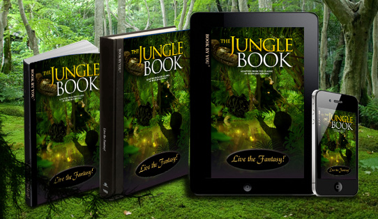Personalized edition of Kipling's The Jungle Book