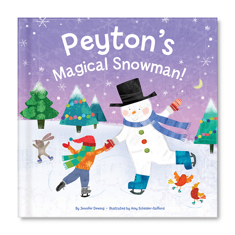 "My Magical Snowman" is a delightful, heart-melting new story, featuring the child as the star!