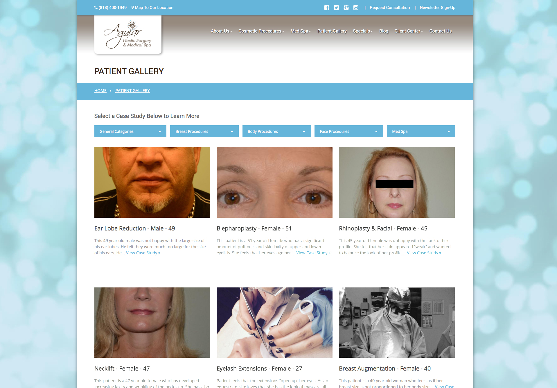 Categorized Patient Gallery