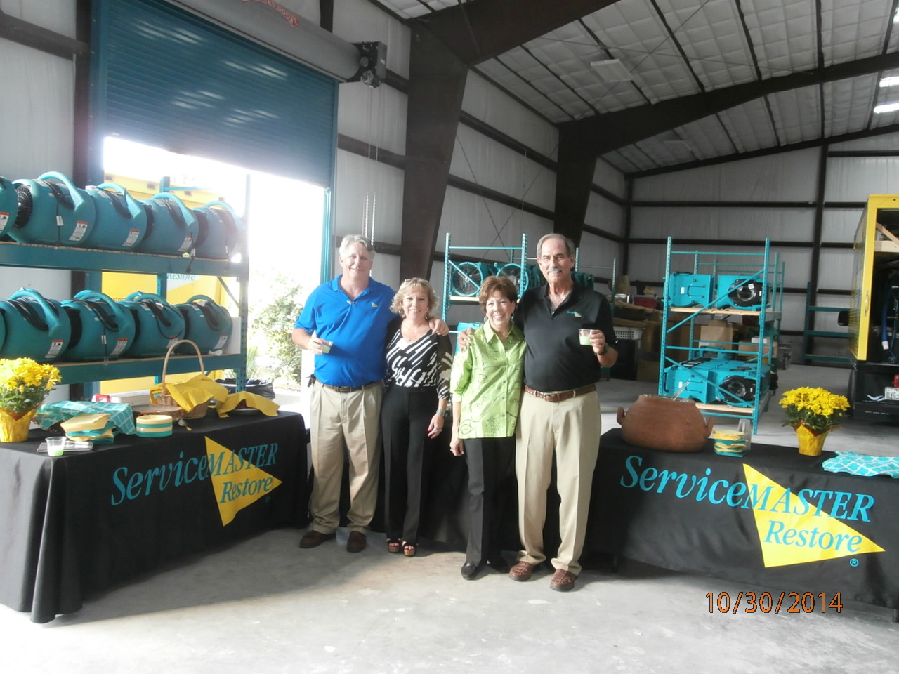 Grand opening celebration for ServiceMaster All Pro in McAllen, TX
