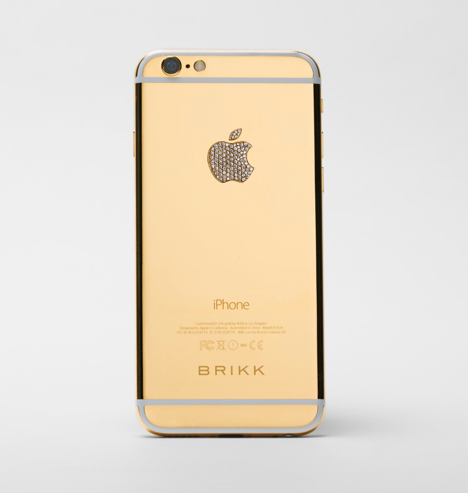 Lux iPhone 6 Secure by Brikk in Yellow Gold