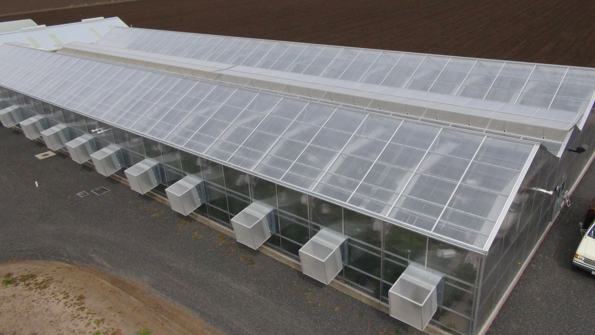 Heinz Tomate Research Facility in a Conley's Greenhouse Structure