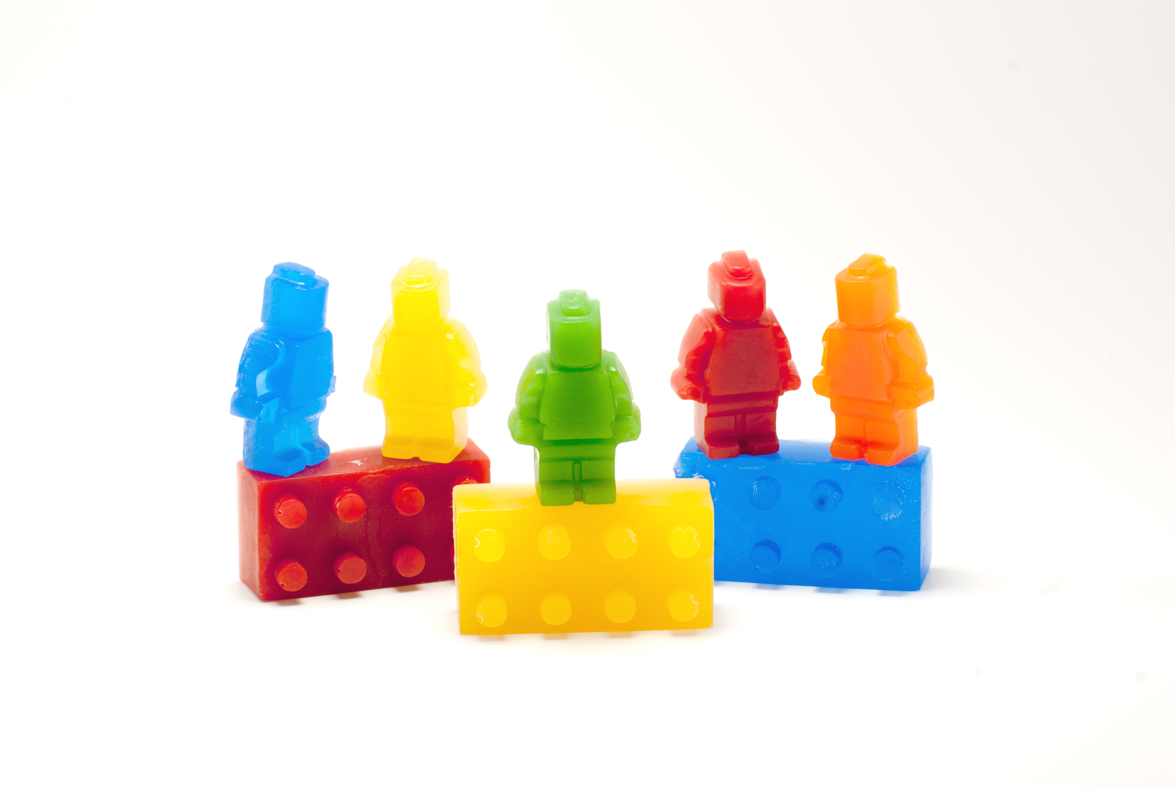 Organic Figurine and Block soaps for little hands