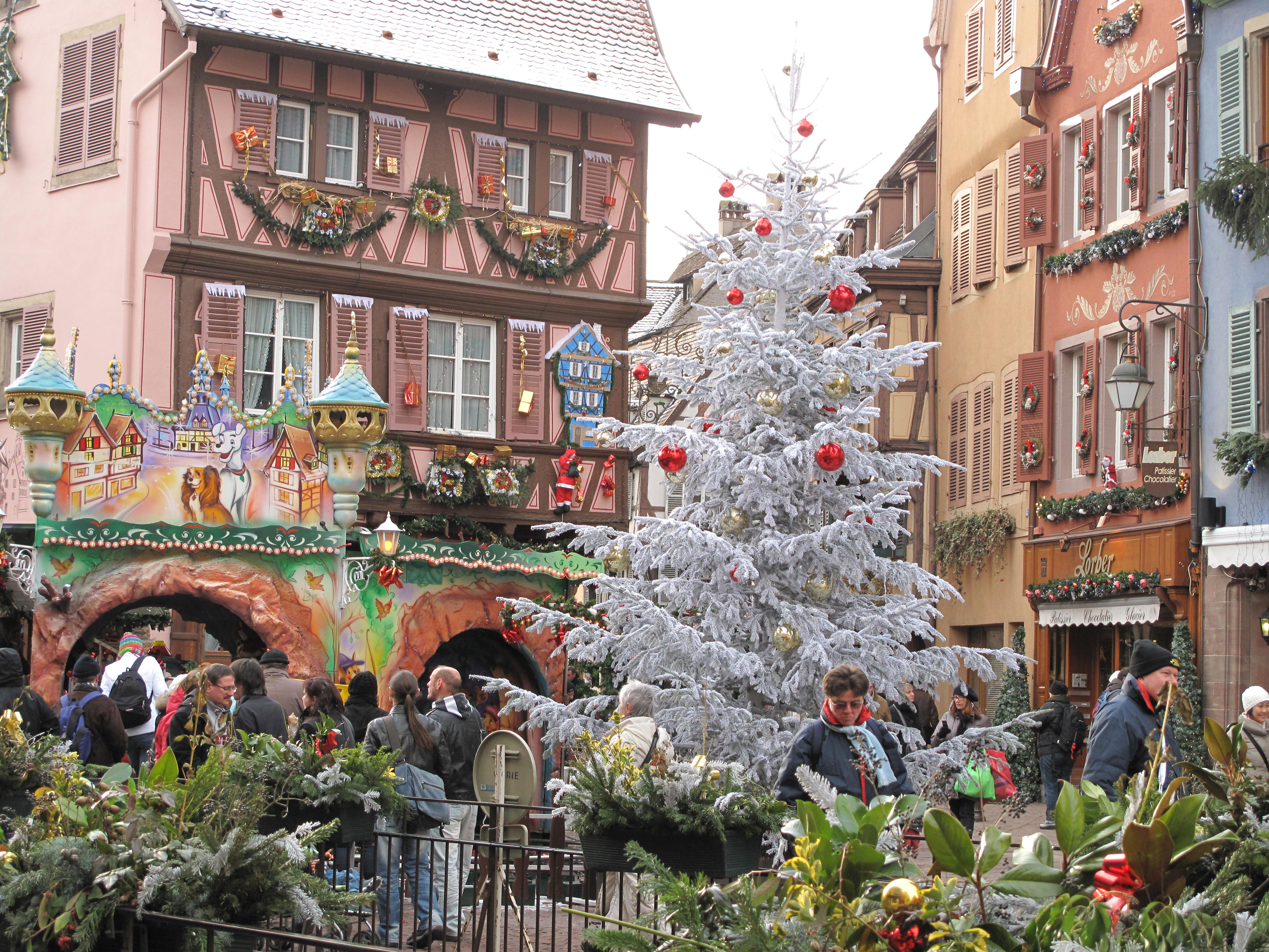 Christmas market at Colmar, France