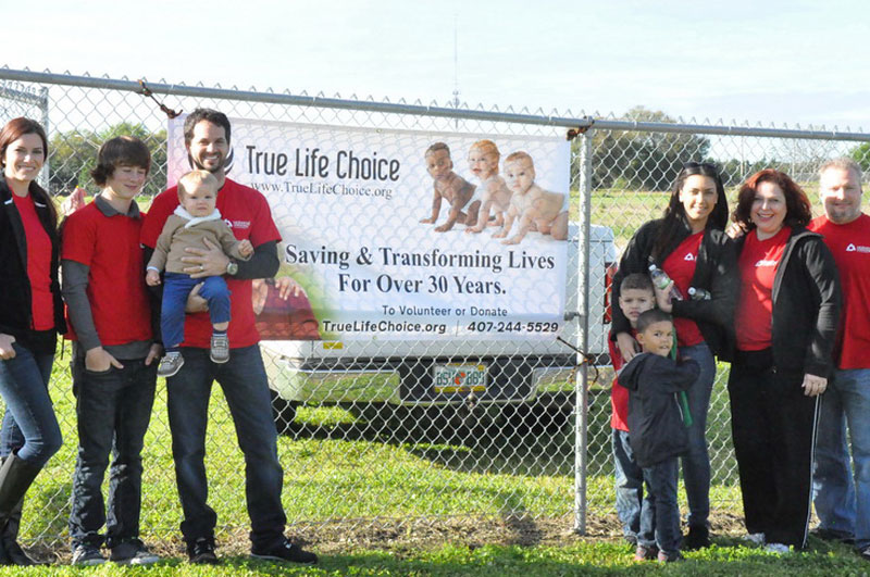 Universal Contracting Community Works at True Life Choice Walk For Life