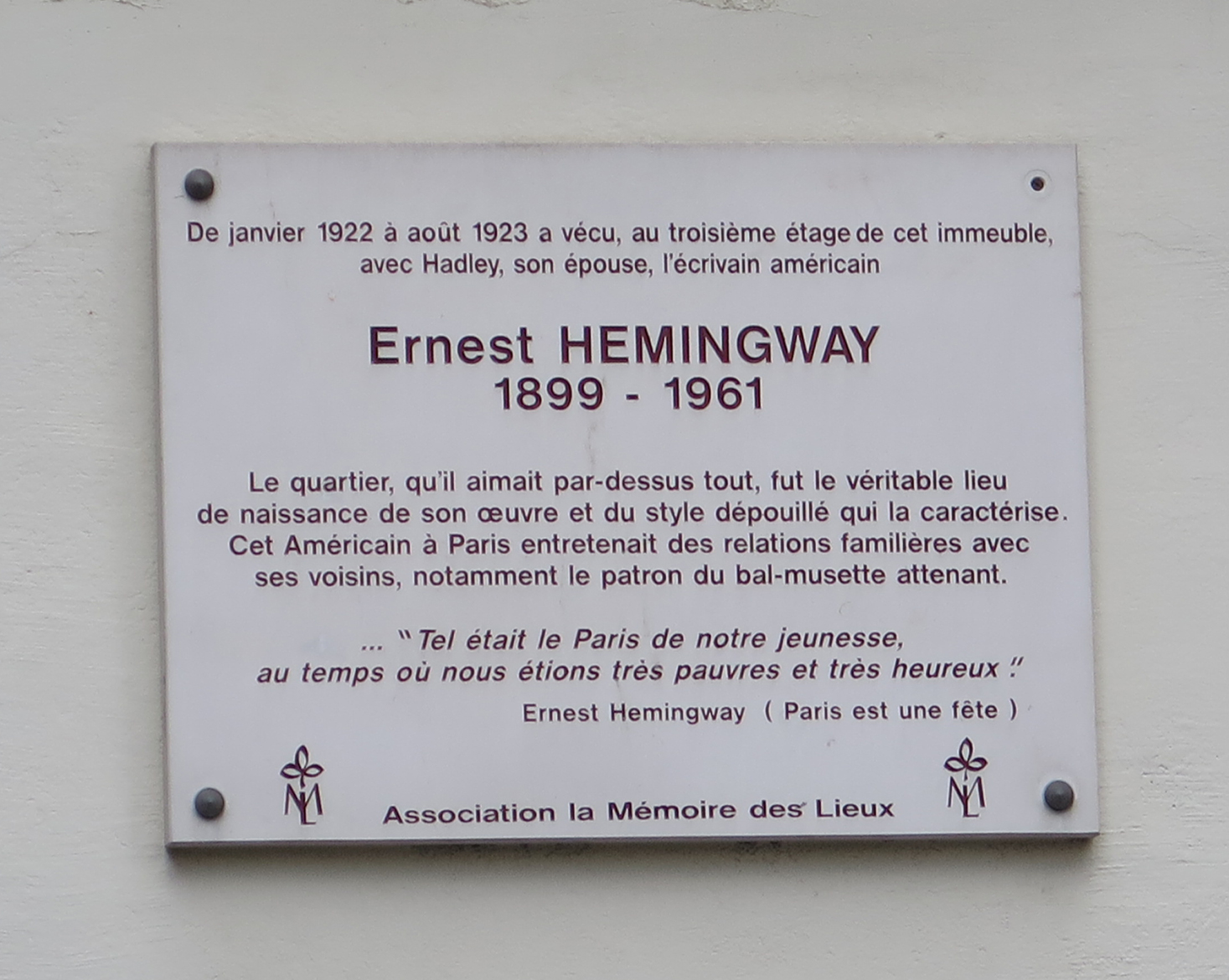 Writers will visit several popular stomping grounds of literary icon Ernest Hemmingway during the Left Bank Writers Retreat.
