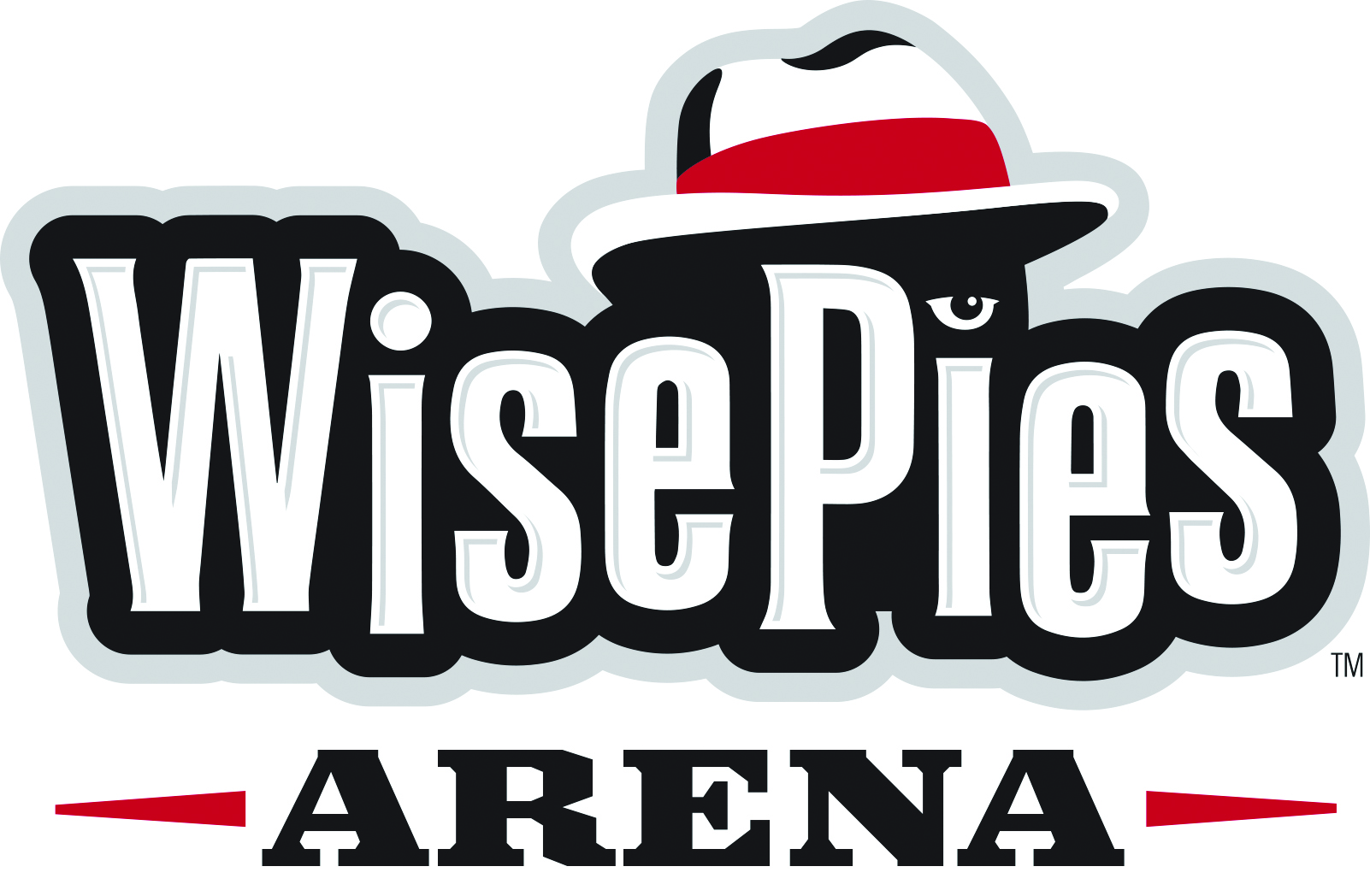 The new logo for WisePies Arena aka The Pit