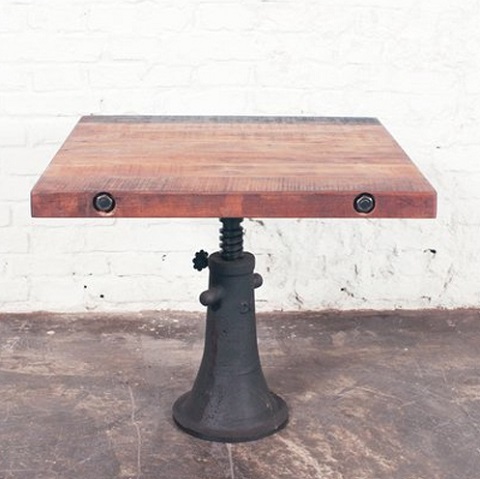 V40 Square End Table In Reclaimed Wood HGDA221 from Nuevo Living