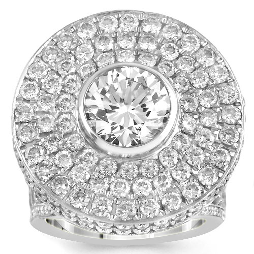 Custom 12-Carat Diamond Ring