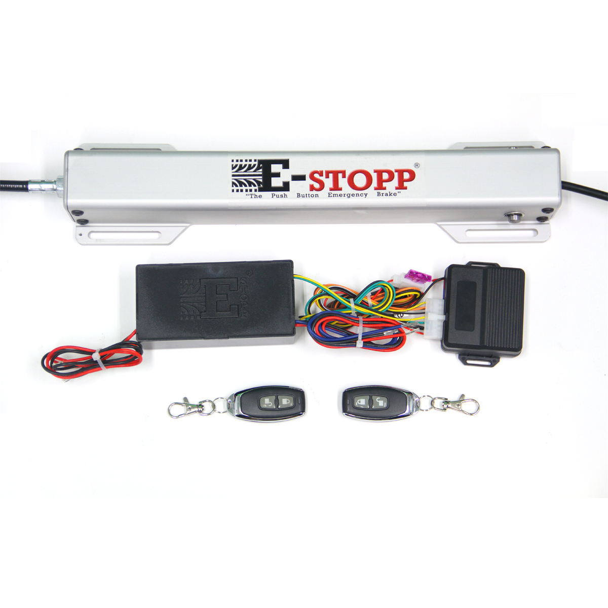 E-Stopp Electric Emergency Brake System with Remote Transmitters