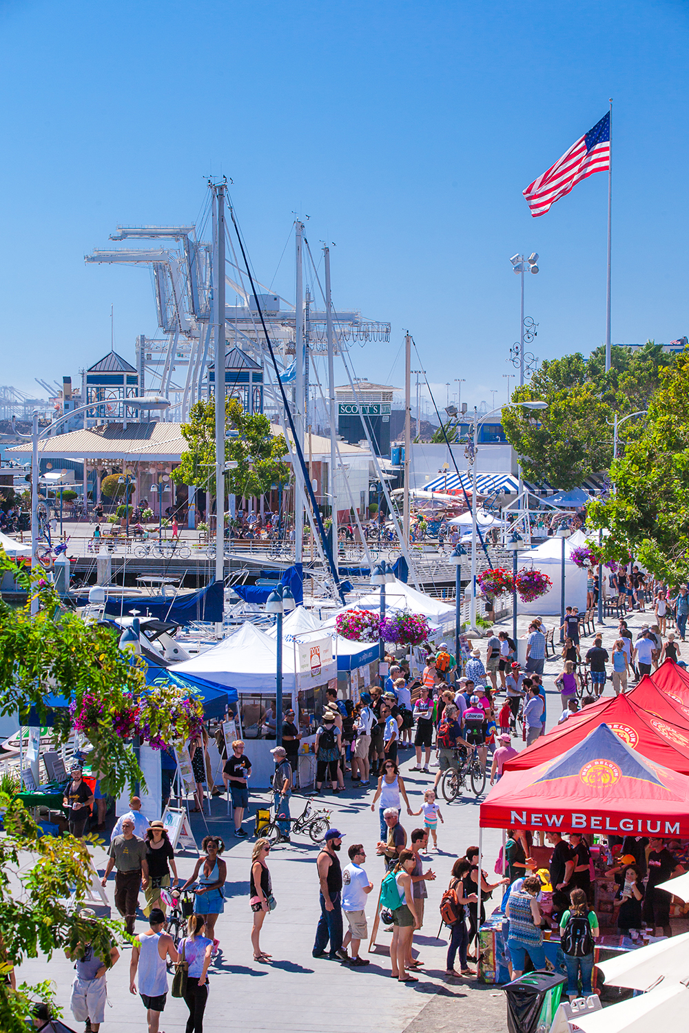 Jack London Square in Oakland, CA. PHOTO: Greg Linhares, City of Oakland